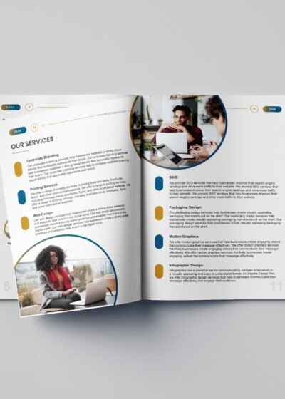 16 Page InDesign Company Profile Template