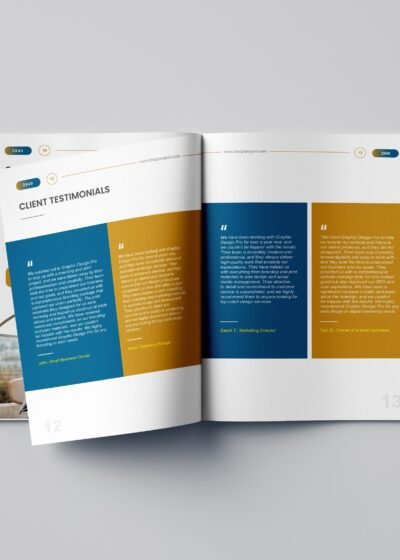 16 Page InDesign Company Profile Template