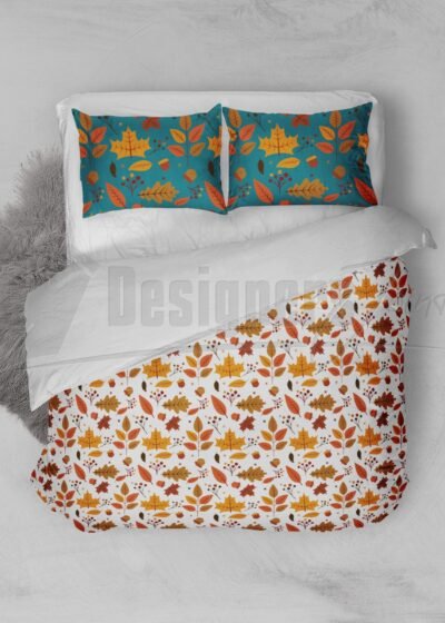 6 Color Vector Digital Autumn Pattern Swatches For Adobe Illustrator - Textile & Fabric Printing 12 Best Seamless Repeating Patterns