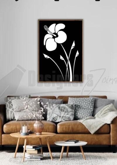 Digital Printable Wall Art Hibiscus Flower