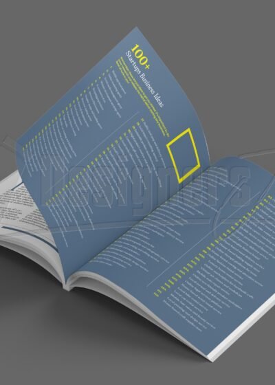 50 Pages InDesign Business Magazine Template - In The Mind of Startups