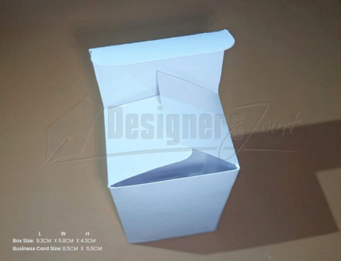 100PCS Business Card Box Template