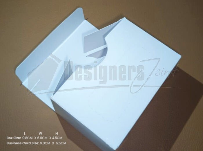 100PCS Business Card Box Template