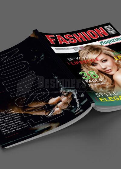 38 Page Multipurpose CorelDRAW Magazine Template