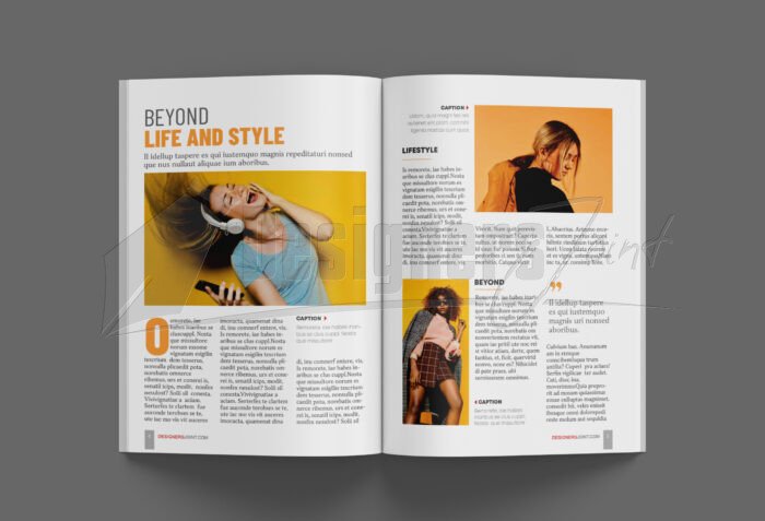 38 Page Multipurpose CorelDRAW Magazine Template