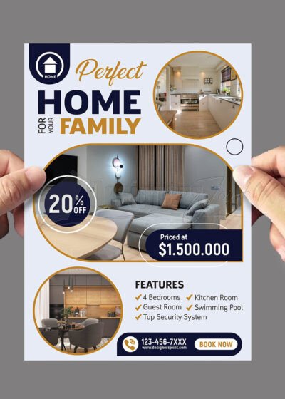 Home for Sale Flyer template