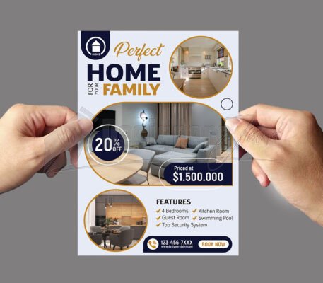 Home for Sale Flyer template