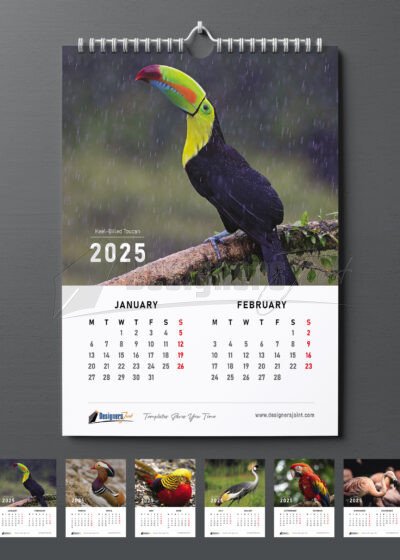 2025 Wall Calendar – Time Trek