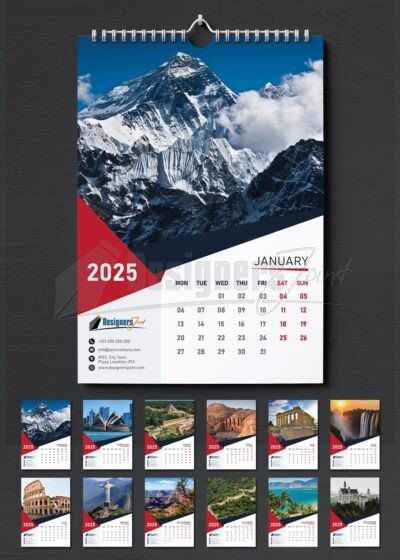 2025 Wall Calendar Envision