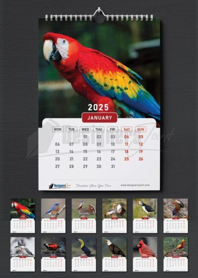 2025 Wall Calendar Time Tales