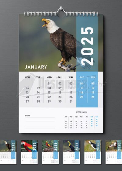 2025 Wall Calendar – Timeless