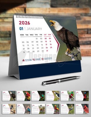 2026-Desk-Calendar-Template Elegant-Corporate
