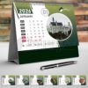 2026-Desk-Calendar-Template-Modern-Green