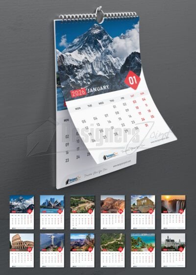 2026 Wall Calendar Resonate