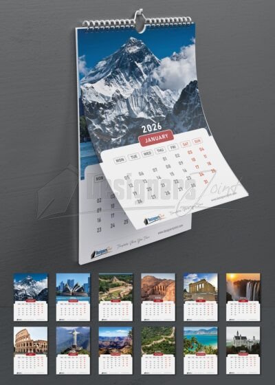 2026 Wall Calendar Time Tales