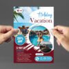 Beach Vacation Flyer Template