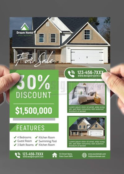 Customizable-House-for-Sale-Flyer