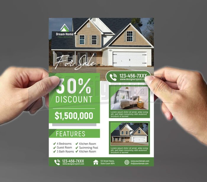 Customizable-House-for-Sale-Flyer