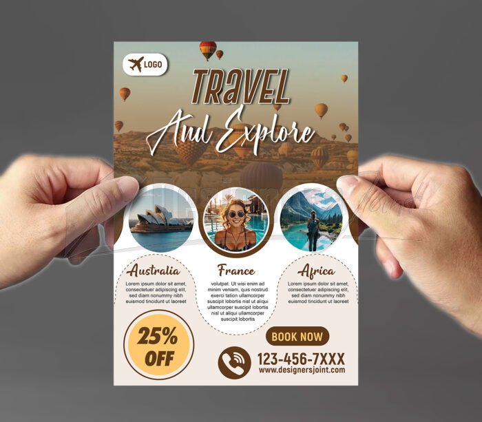 International Travel Deals Flyer Template