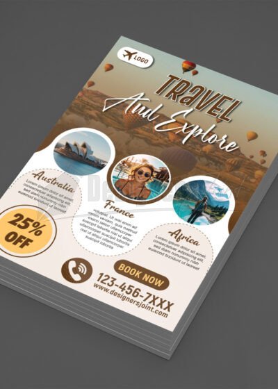 International Travel Deals Flyer Template