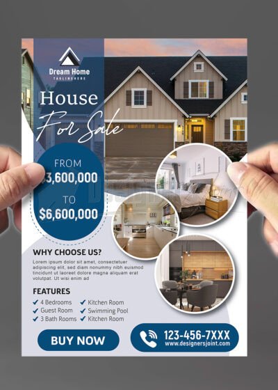 Luxury Property Marketing Flyer Template