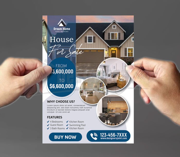 Luxury Property Marketing Flyer Template