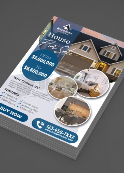 Luxury Property Marketing Flyer Template