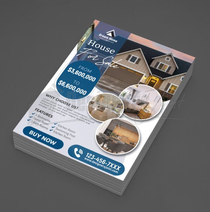 Luxury Property Marketing Flyer Template