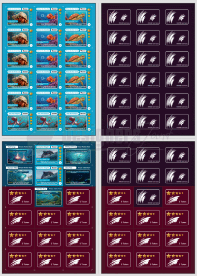 MAKAZI Card Game - Original Print and Play Family Card Game 10 Makazi Card Game