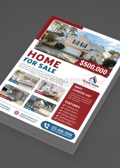 Real Estate Agent Promo Flyer Template