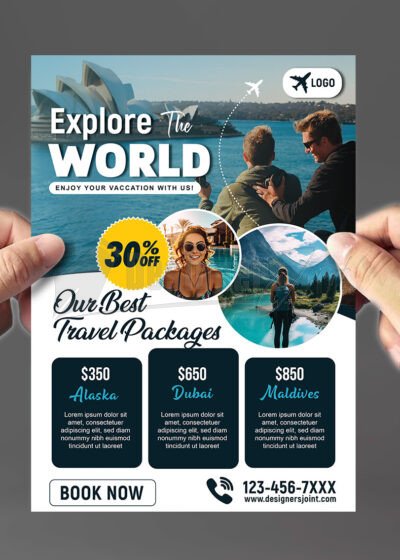 Adventure Tour Flyer Template