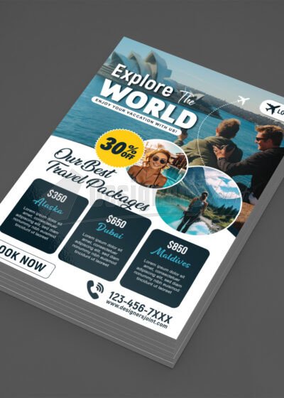 Adventure Tour Flyer Template