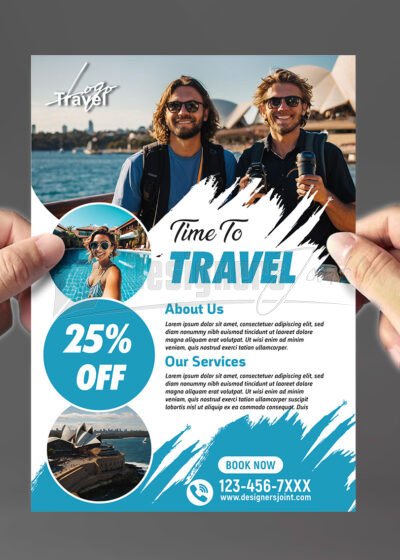 Tropical Paradise Travel Flyer