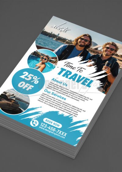 Tropical Paradise Travel Flyer