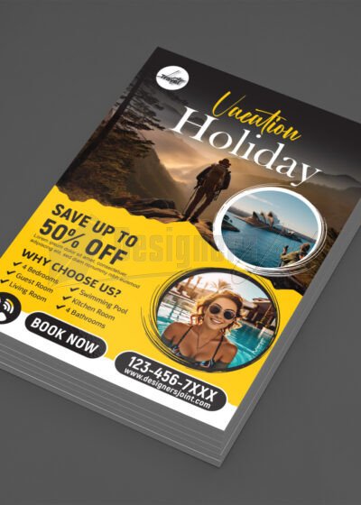 Urban Getaway Travel Flyer Template