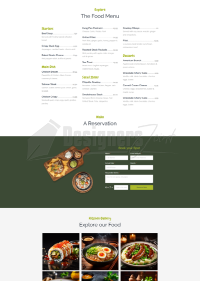 Best Joomla 5 Restaurant Website