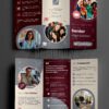 High School Trifold Brochure Template