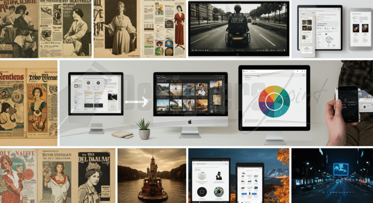 The Evolution of Design Templates From Print to Digital