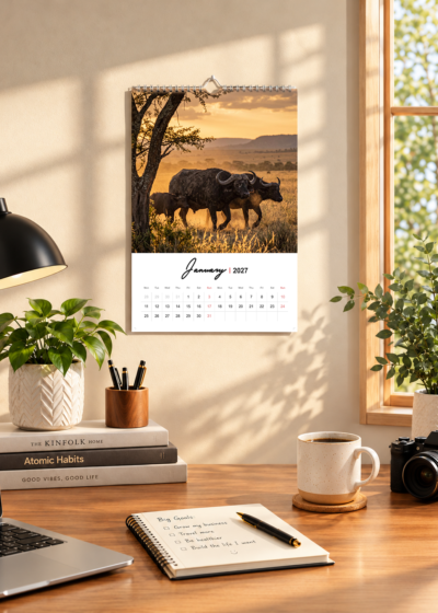 Designers Joint: Work Smarter - Templates Saves You Time 1 2027 Wall Calendar Template - Linear Stream Layout