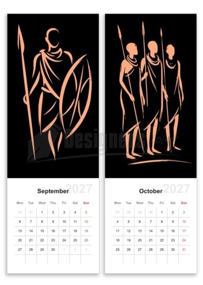 2027-african-elegance-wall-calendar-template
