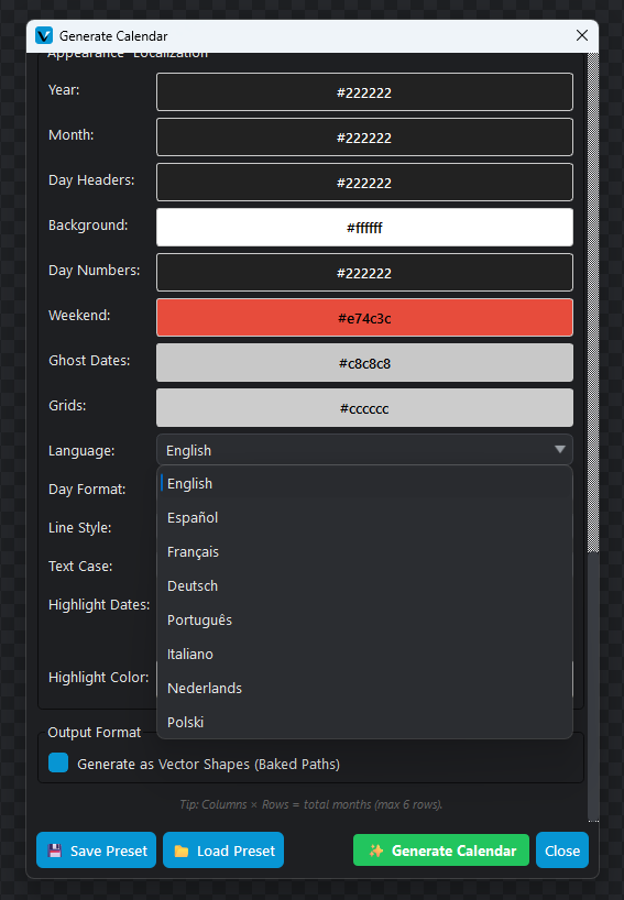 Best Calendar Generator