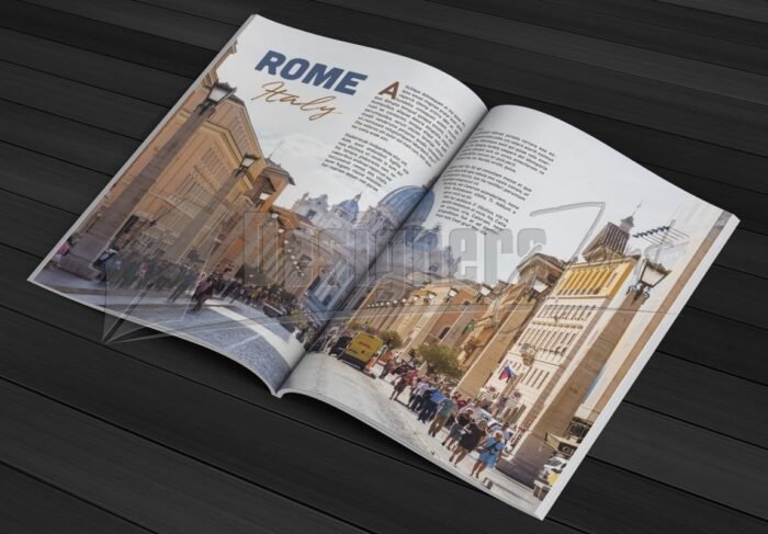 20 Page InDesign Magazine Template