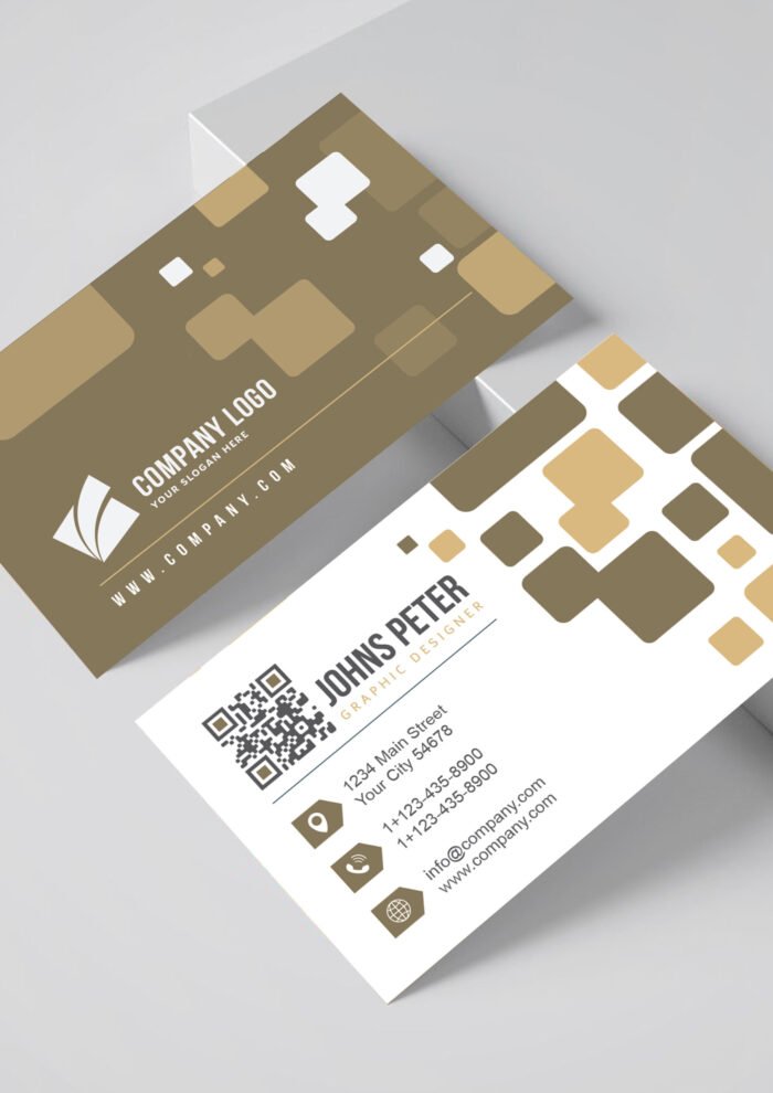 Creative Corporate Business Card Design Army Green 01 1 scaled