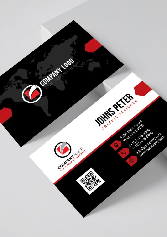 Professional Business Card Template Black 01 1 scaled