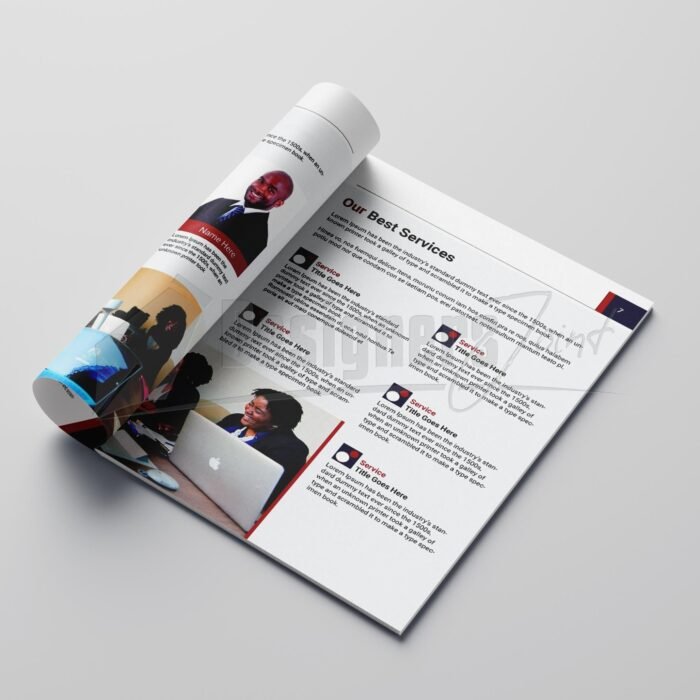 8 Page Brochure/Company Profile
