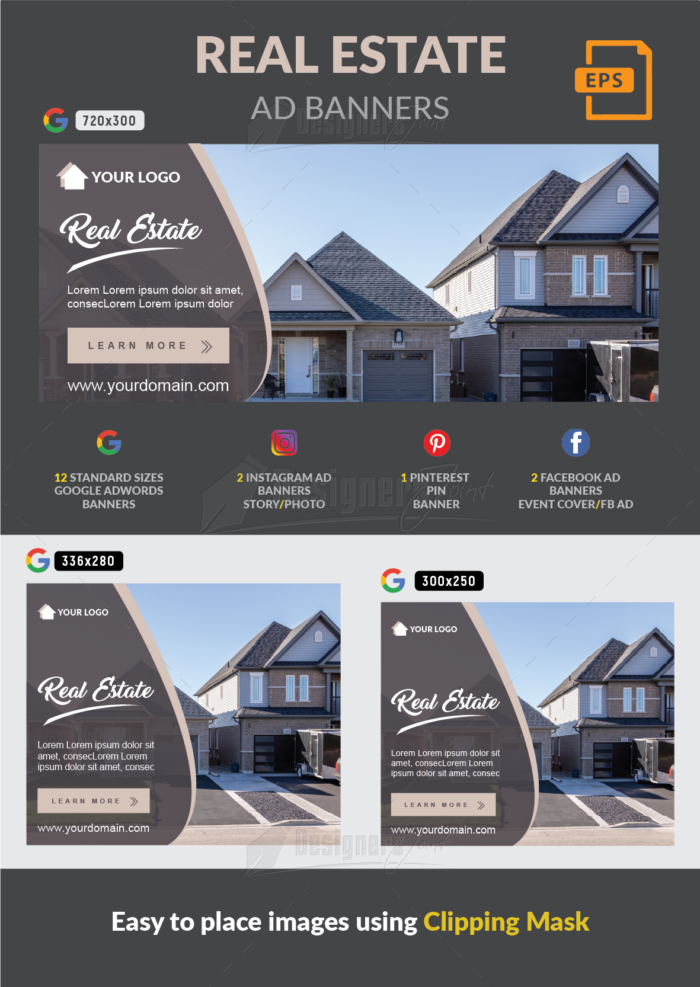 Real Estate Property Construction Ad Banners1