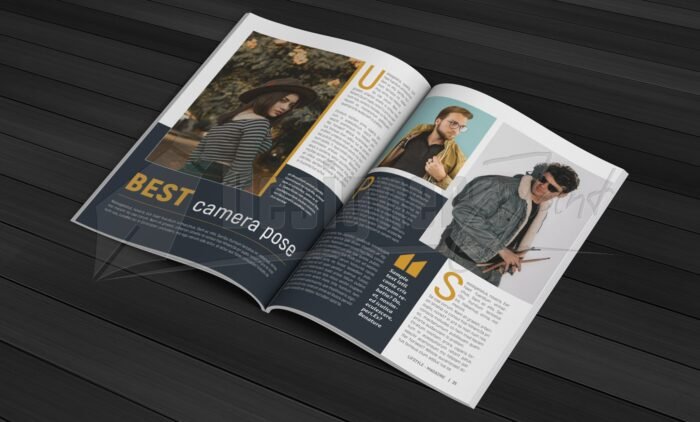 40 Pages Multipurpose CorelDRAW Magazine Template17