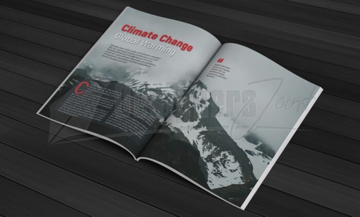 40 Pages Multipurpose CorelDRAW Magazine Template19