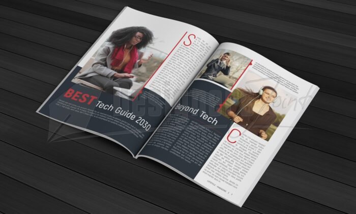 40 Pages Multipurpose CorelDRAW Magazine Template3