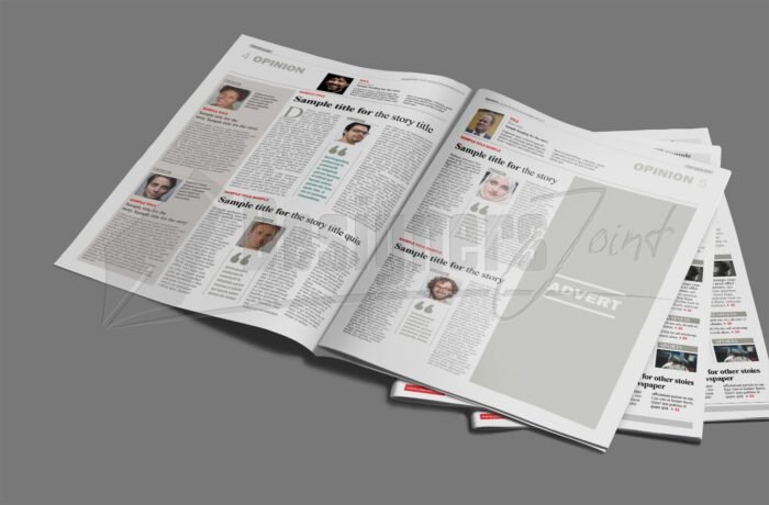 32 pages newspaper template1